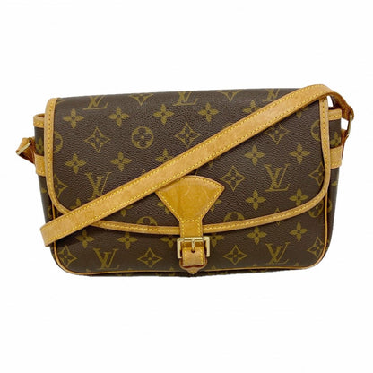 Louis Vuitton Shoulder Bag Monogram Sologne Brown