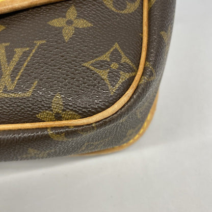 Louis Vuitton Shoulder Bag Monogram Sologne Brown — view 6