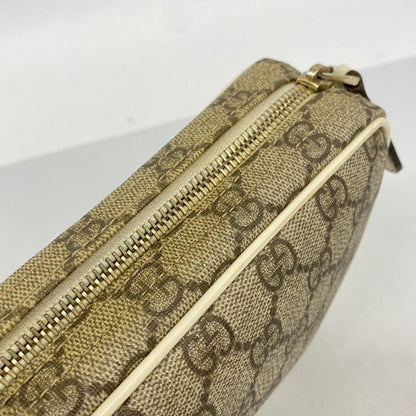 Gucci Shoulder Bag GG Supreme Beige Brown White Chien Pants Gold — view 6
