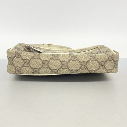 Gucci Shoulder Bag GG Supreme Beige Brown White Chien Pants Gold — view 3