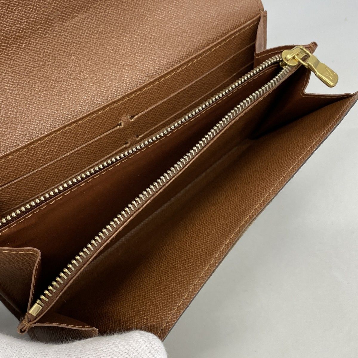Louis Vuitton Wallet Monogram Portefeuille Sarah Brown — view 3