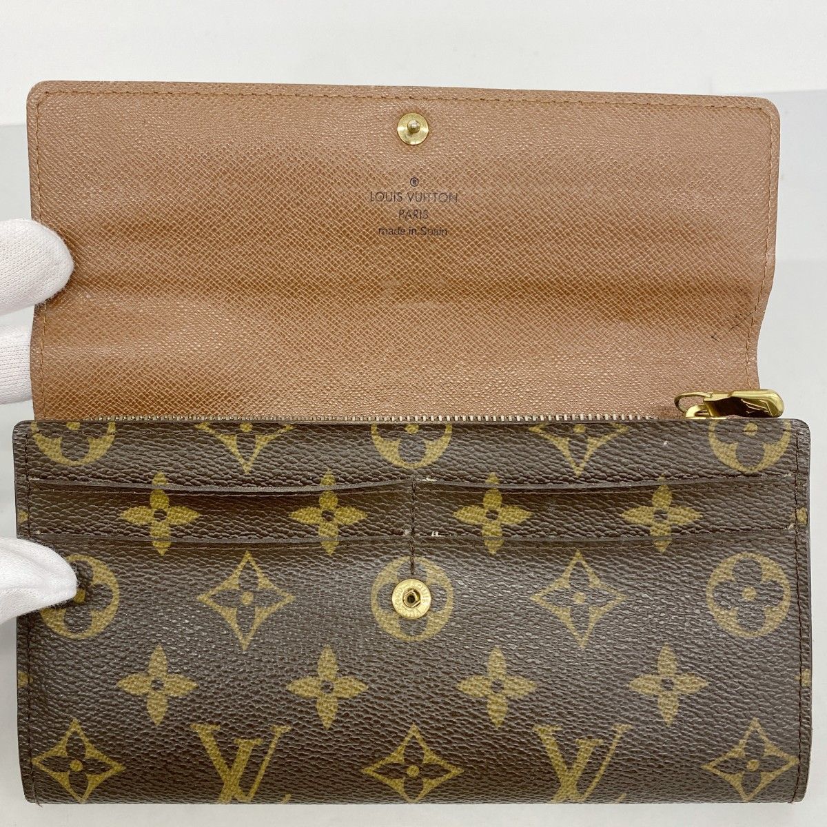 Louis Vuitton Wallet Monogram Portefeuille Sarah Brown — view 9