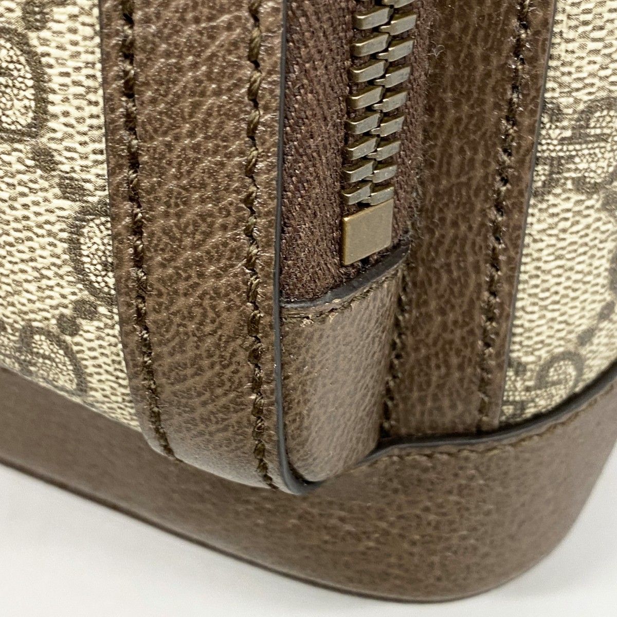 Gucci Backpack Ophidia Beige Brown Gold — view 7