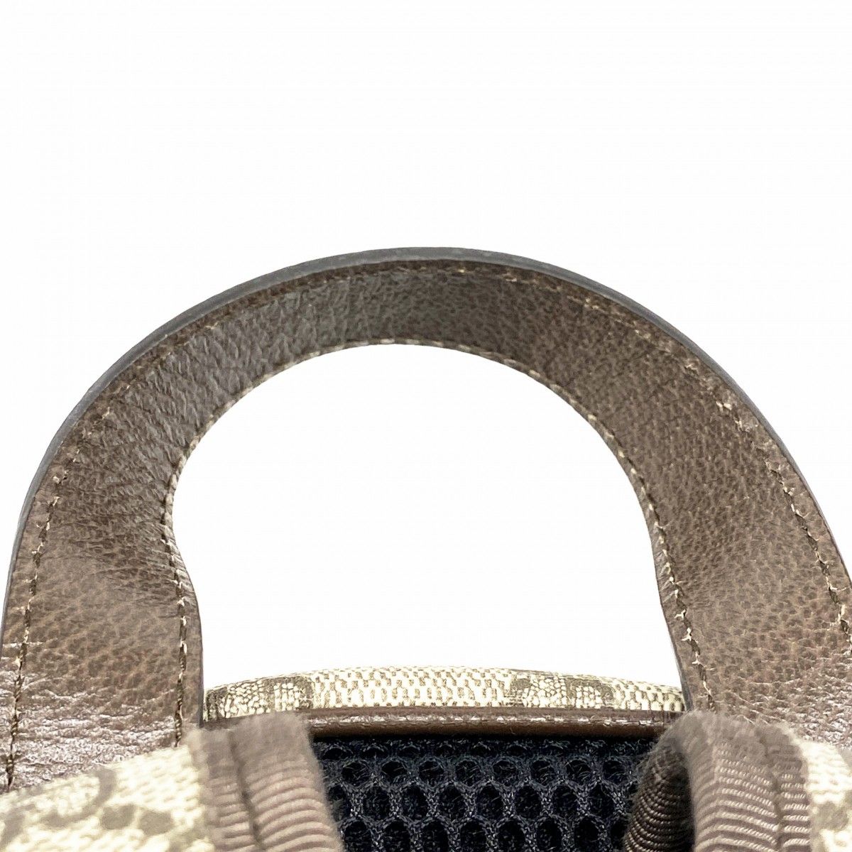 Gucci Backpack Ophidia Beige Brown Gold — view 8