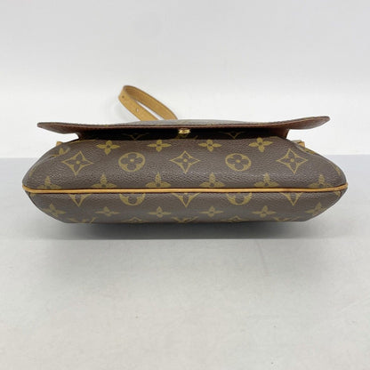 Louis Vuitton Shoulder Bag Monogram Musette Tango Short Strap Brown — view 3