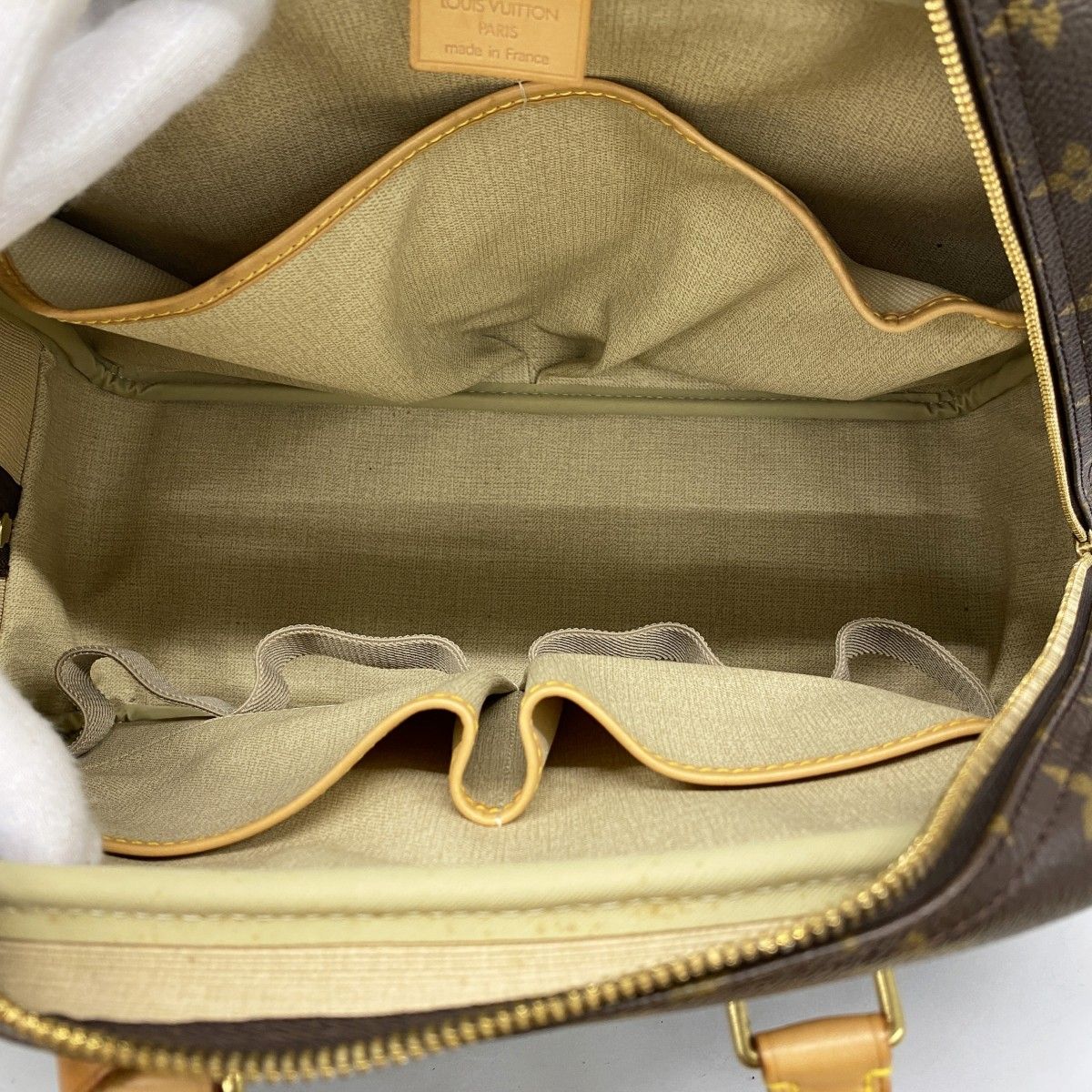 Louis Vuitton Handbag Monogram Deauville Brown — view 4