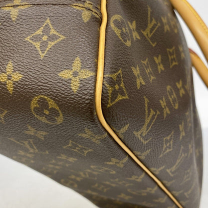 Louis Vuitton Handbag Monogram Deauville Brown — view 6