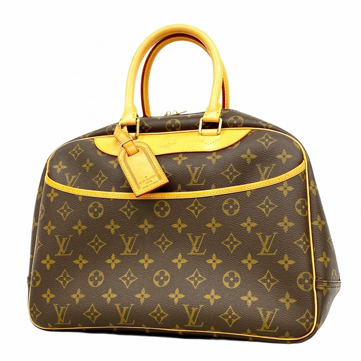 Louis Vuitton Handbag Monogram Deauville Brown