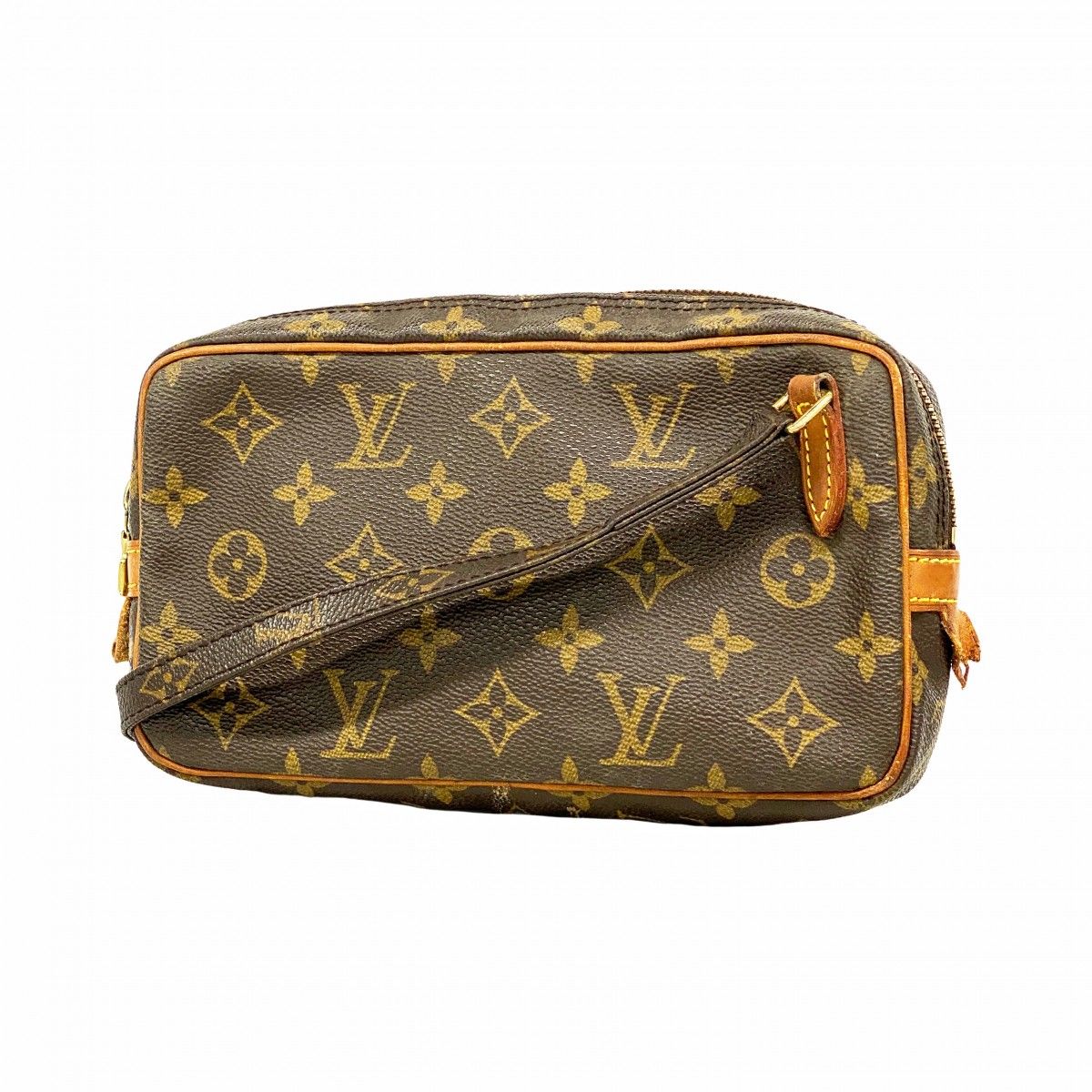 Louis Vuitton Shoulder Bag Monogram Pochette Ma Roulis Bandouliere Brown