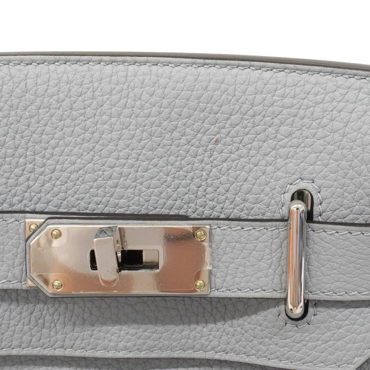 Hermes Shoulder Bag Hac a Dos PM Togo Gris Perle Silver — view 6