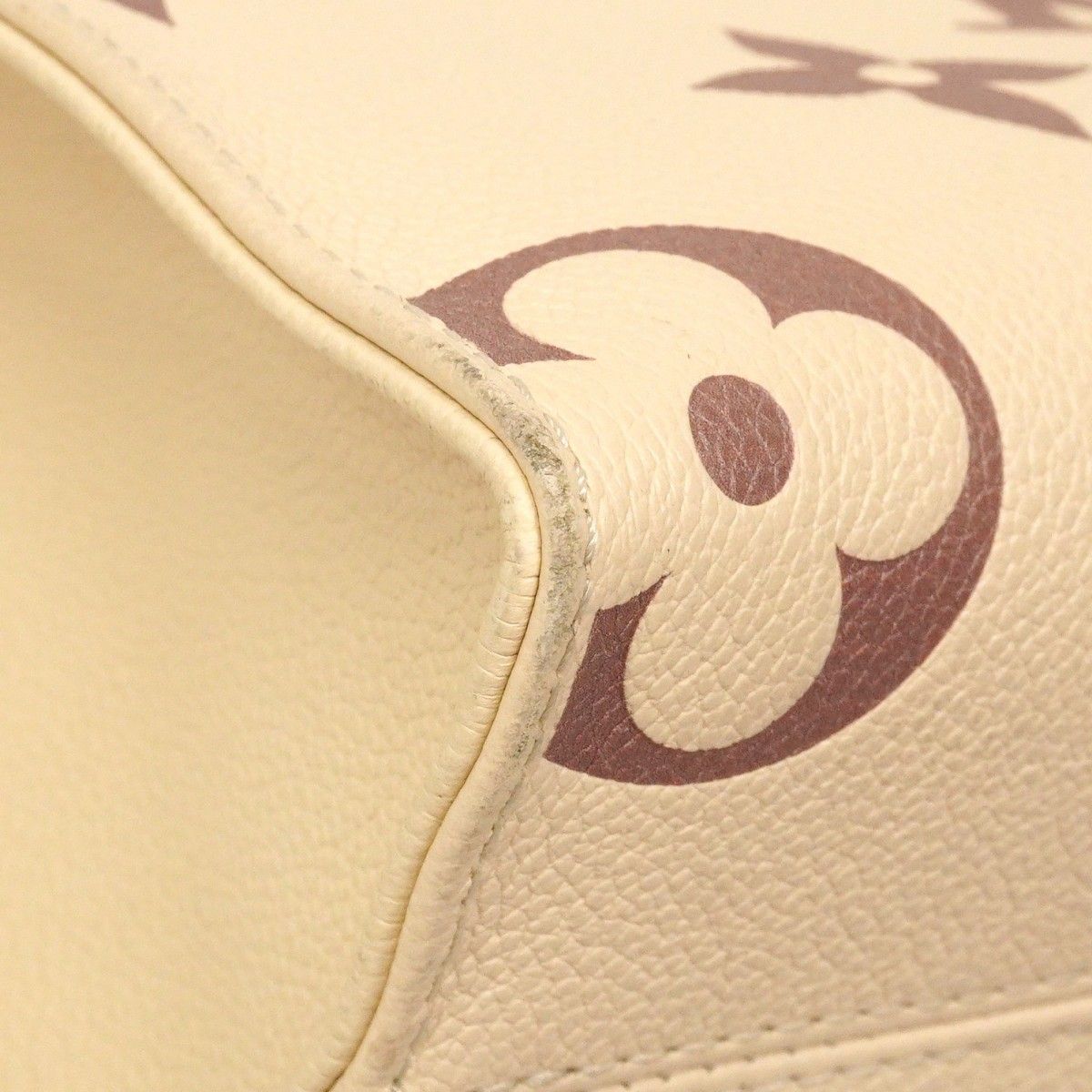 Louis Vuitton Handbag Monogram Empreinte Bicolor On The Go PM Cles Bois Droz — view 7