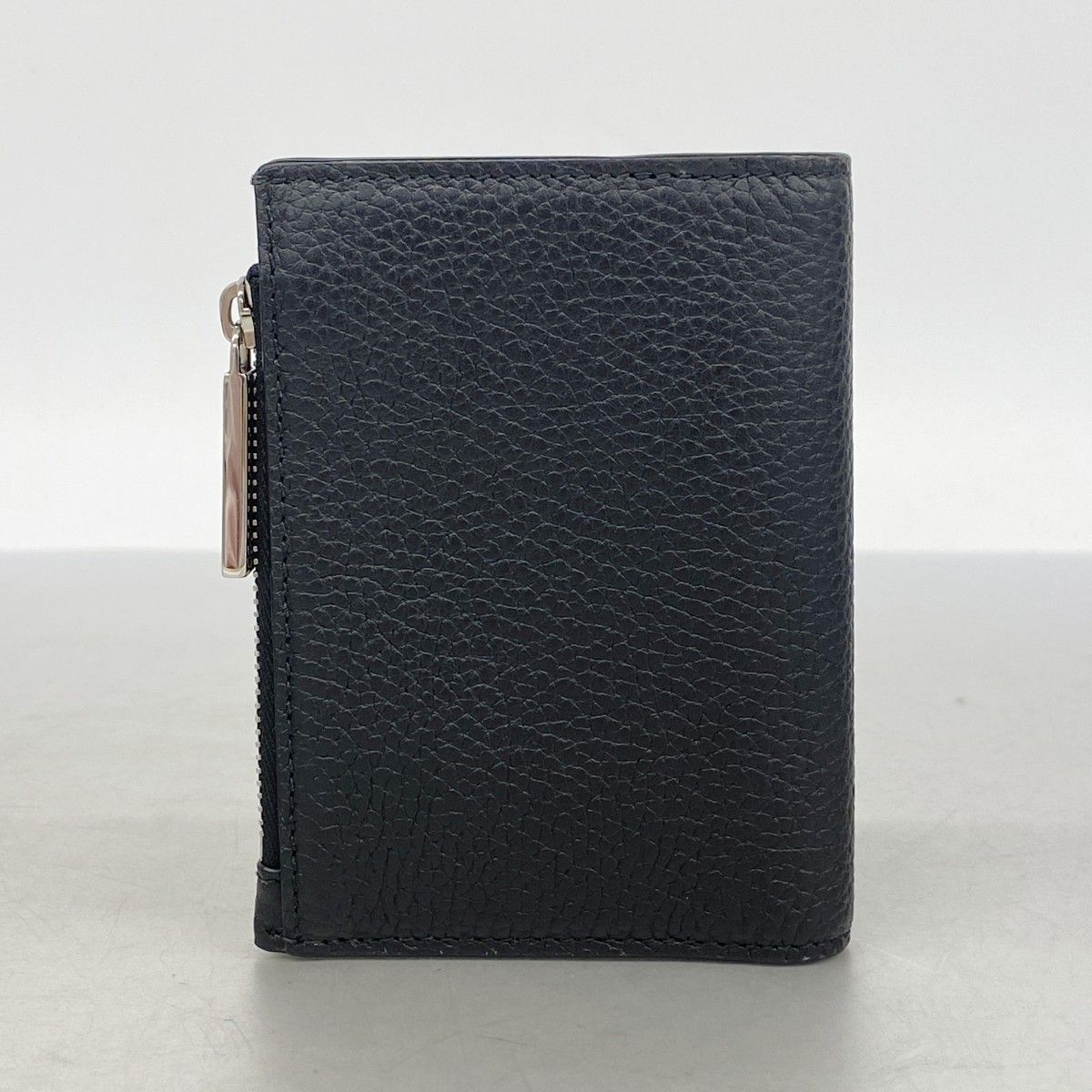 Gucci Wallet Leather Black Silver — view 7
