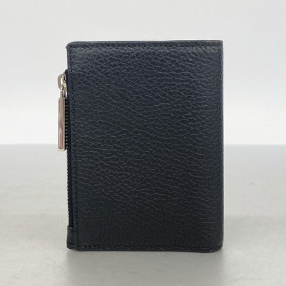Gucci Wallet Leather Black Silver — view 7
