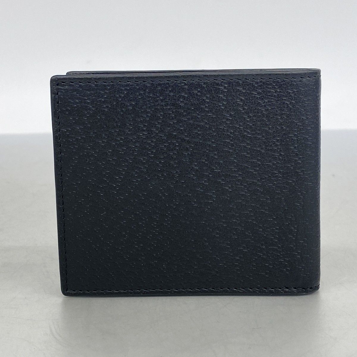 Gucci Wallet GG Marmont Leather Black Gold — view 5