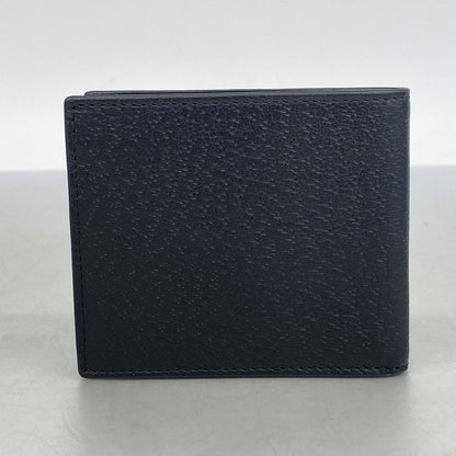 Gucci Wallet GG Marmont Leather Black Gold — view 5