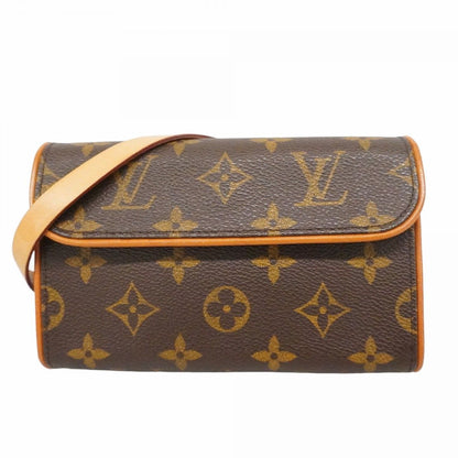 Louis Vuitton Waist Bag Monogram Pochette Florentine Brown