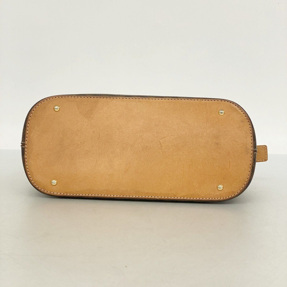 Celine Handbag Macadam Brown Gold 2-Way Bag — view 3