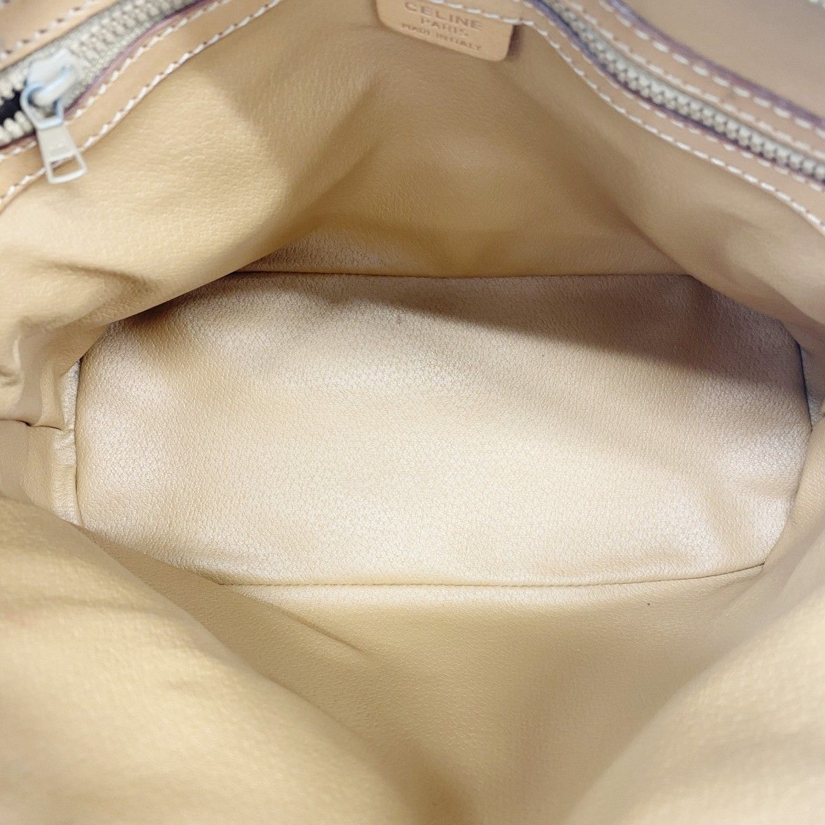 Celine Handbag Macadam Brown Gold 2-Way Bag — view 4