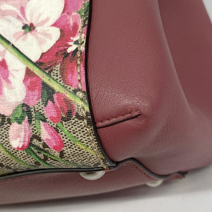 Gucci Handbag GG Blue Mus Beige Pink Silver 2-Way Bag — view 7