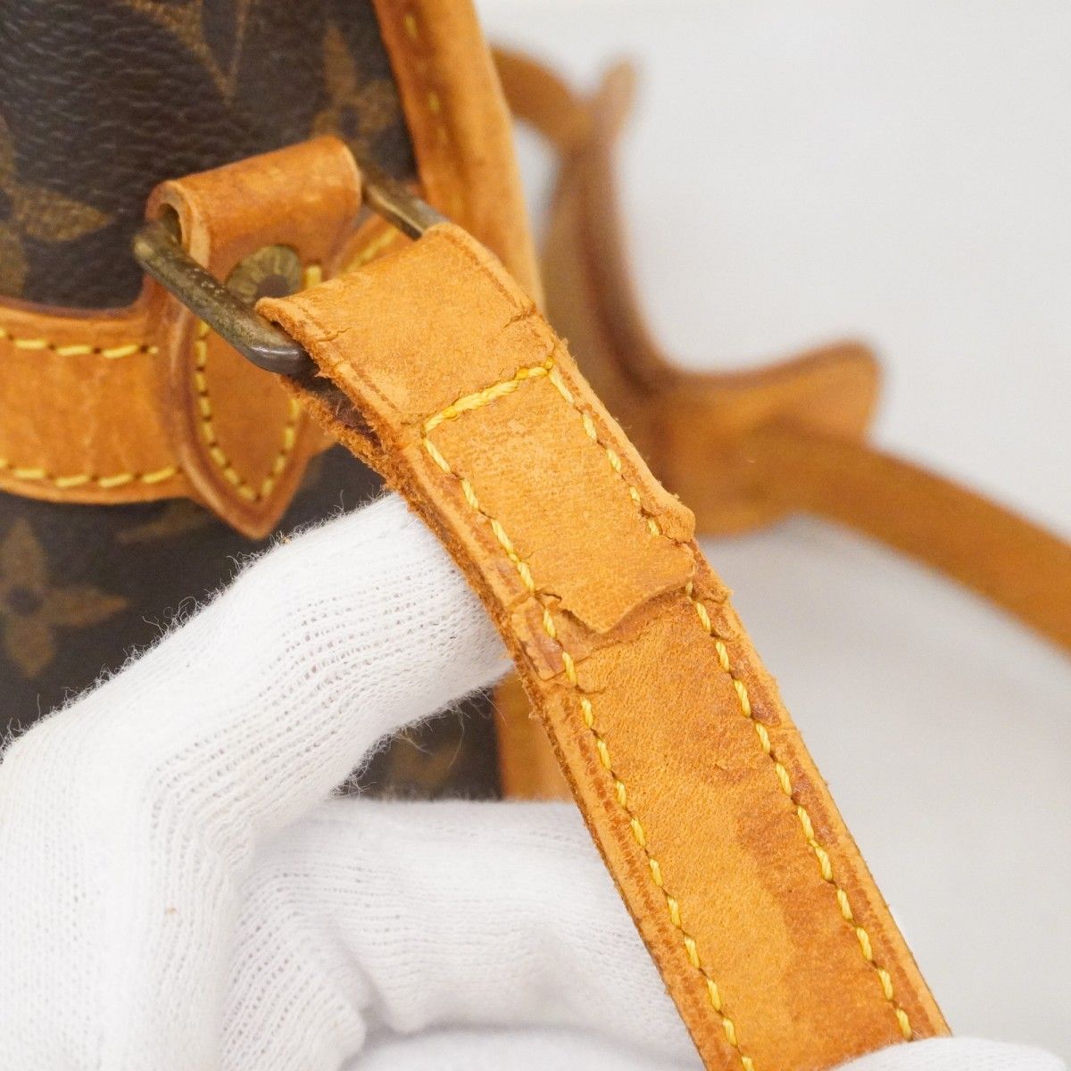 Louis Vuitton Shoulder Bag Monogram Sologne Brown — view 9