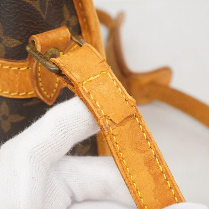 Louis Vuitton Shoulder Bag Monogram Sologne Brown — view 9