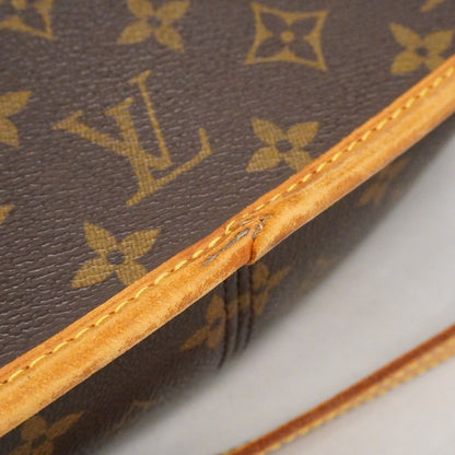 Louis Vuitton Shoulder Bag Monogram Sologne Brown — view 8