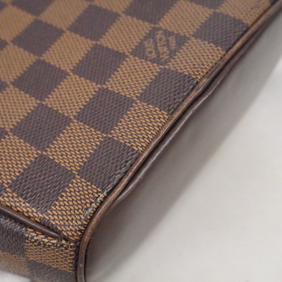 Louis Vuitton Shoulder Bag Damier Ipanema PM Ebene — view 9