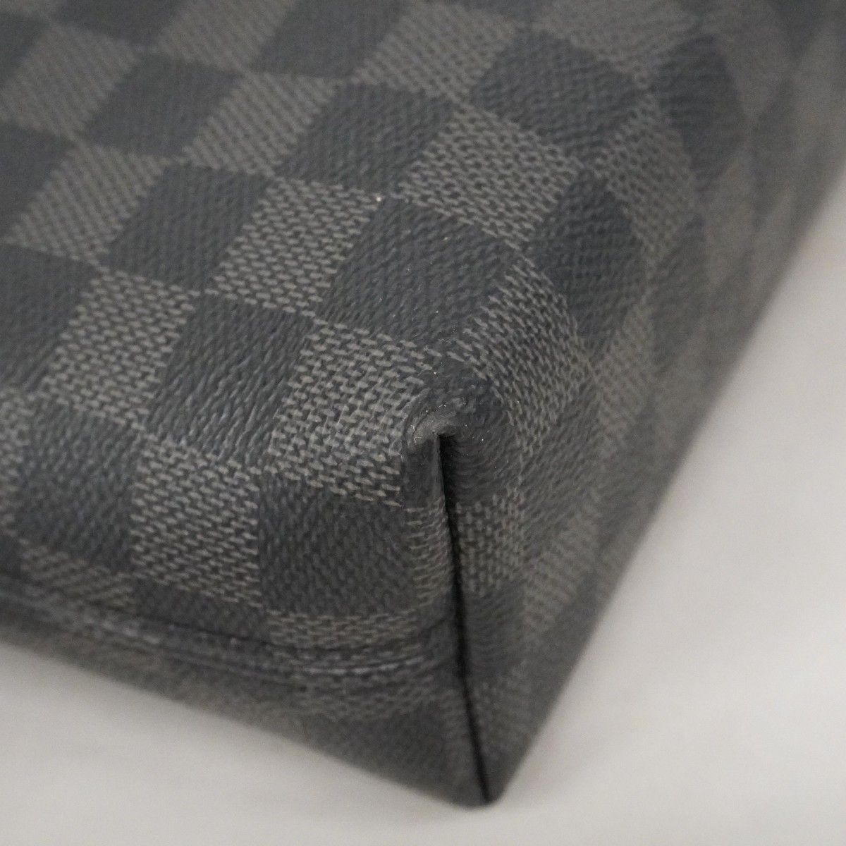 Louis Vuitton Shoulder Bag Damier Graphite Mick PM Black — view 6