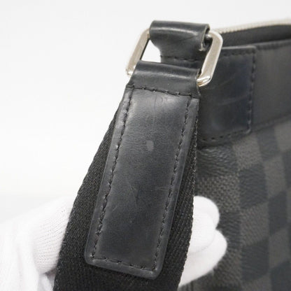 Louis Vuitton Shoulder Bag Damier Graphite Mick PM Black — view 9