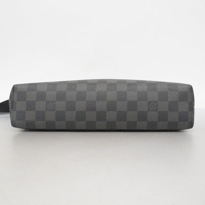 Louis Vuitton Shoulder Bag Damier Graphite Mick PM Black — view 3
