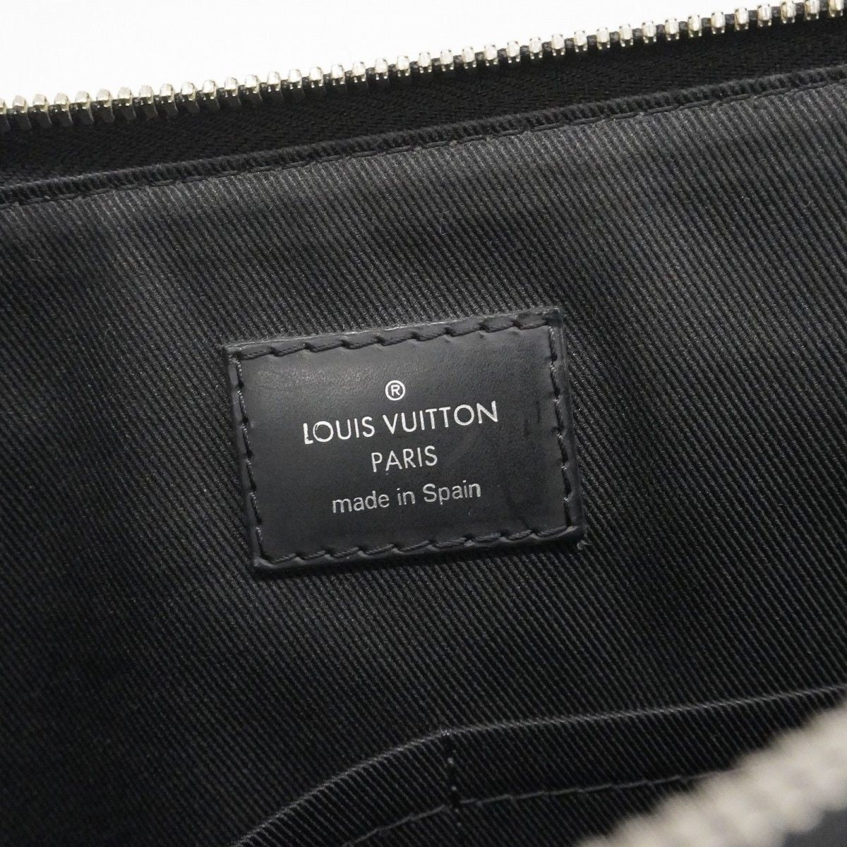 Louis Vuitton Shoulder Bag Damier Graphite Mick PM Black — view 5