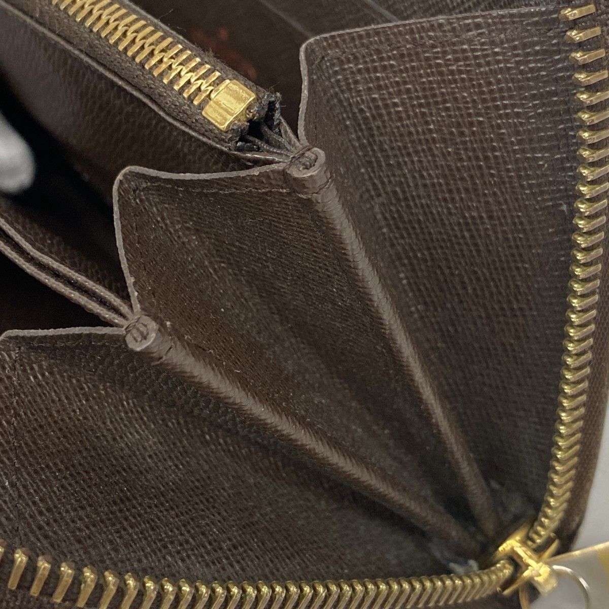 Louis Vuitton Wallet Damier Zippy Ebene — view 8