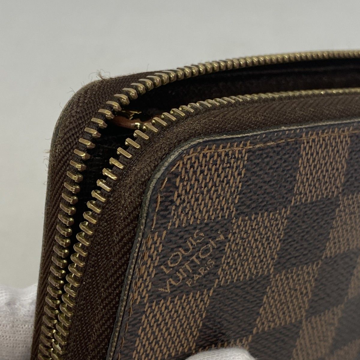 Louis Vuitton Wallet Damier Zippy Ebene — view 6