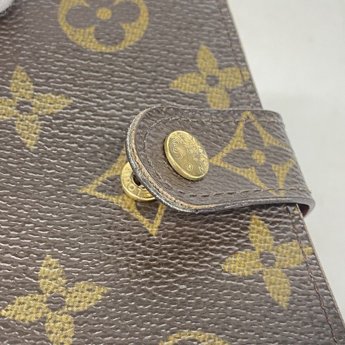 Louis Vuitton Wallet Monogram Compact Zip Brown — view 7
