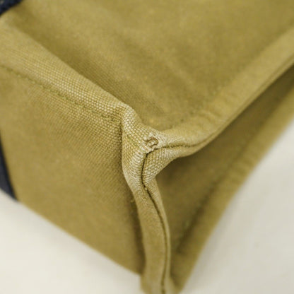 Hermes Tote Fourre Tout PM Canvas Khaki Silver — view 6