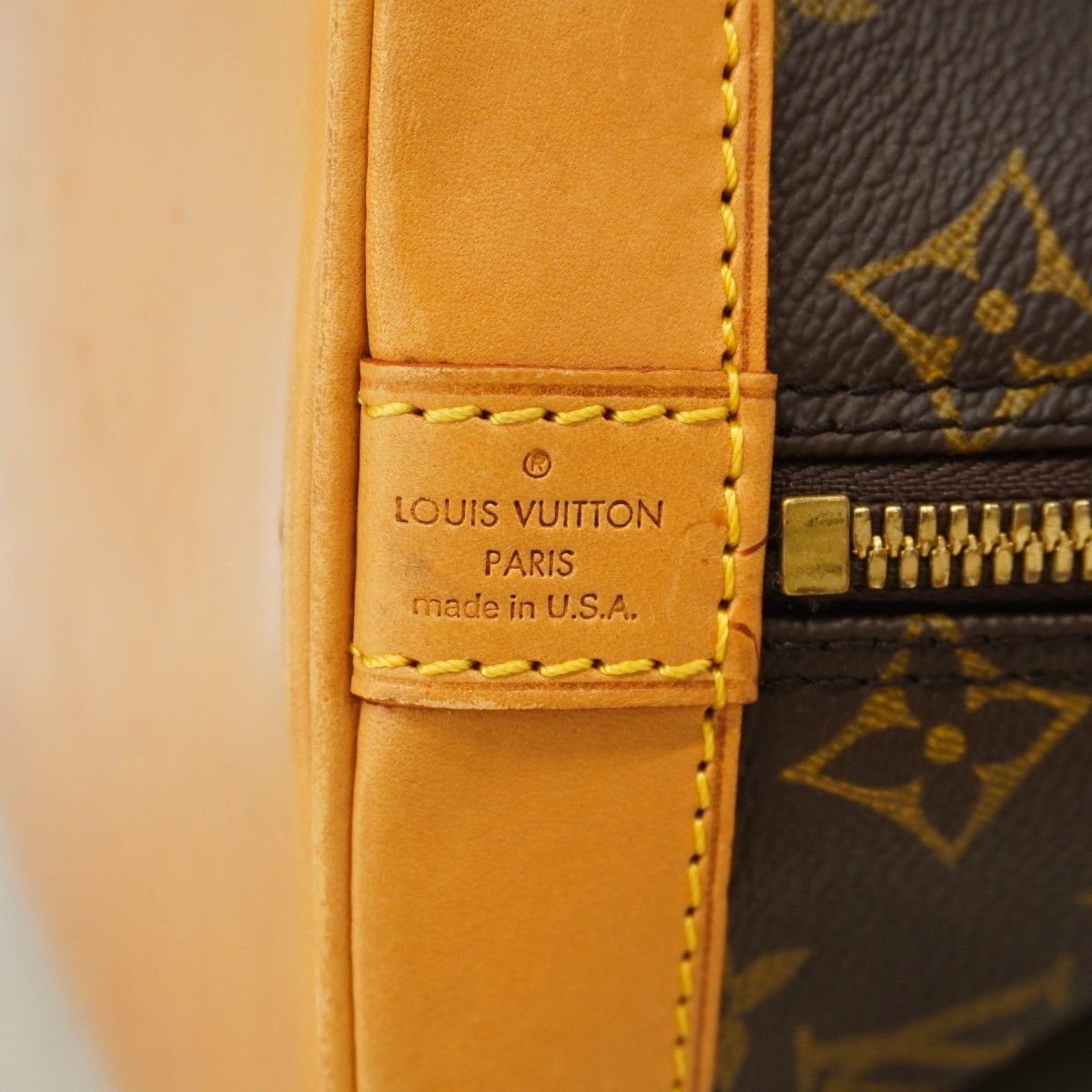 Louis Vuitton Handbag Monogram Alma Brown — view 5