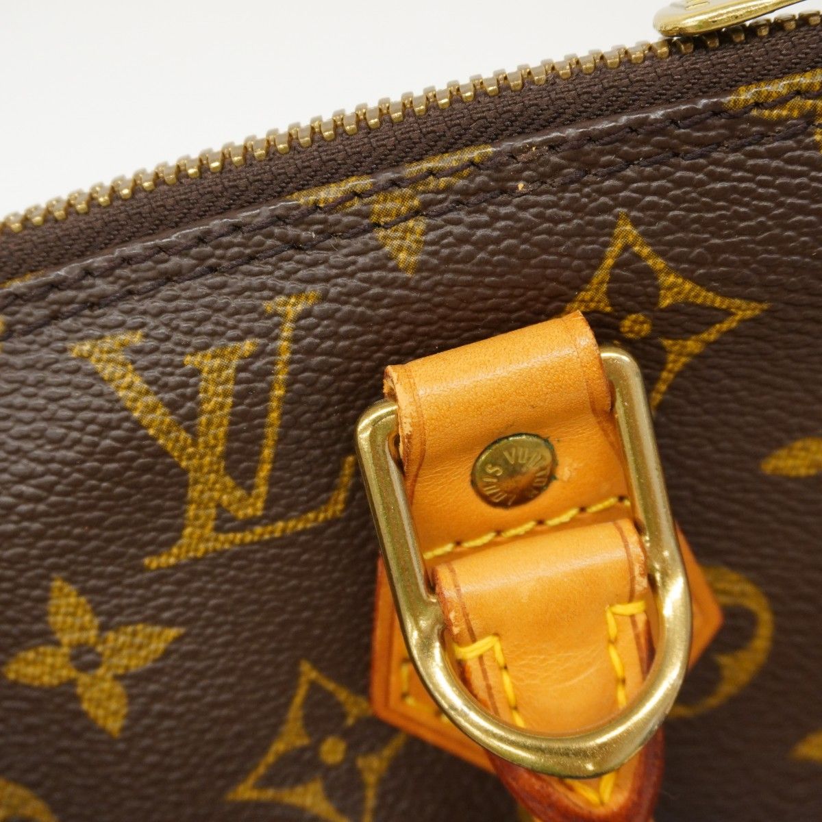 Louis Vuitton Handbag Monogram Alma Brown — view 9