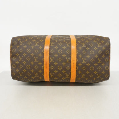 Louis Vuitton Boston Bag Monogram Keepall 50 Brown — view 3