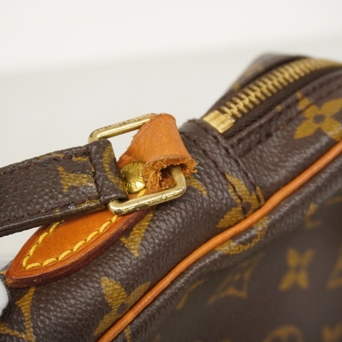 Louis Vuitton Shoulder Bag Monogram Danube Brown — view 7