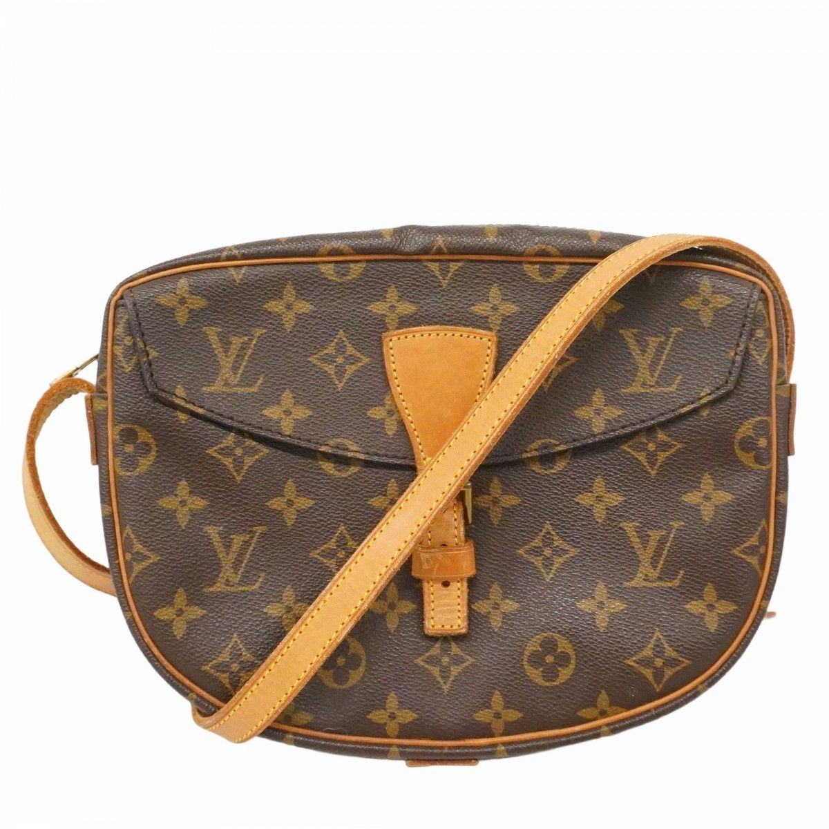 Louis Vuitton Shoulder Bag Monogram Jeune Fille MM Brown