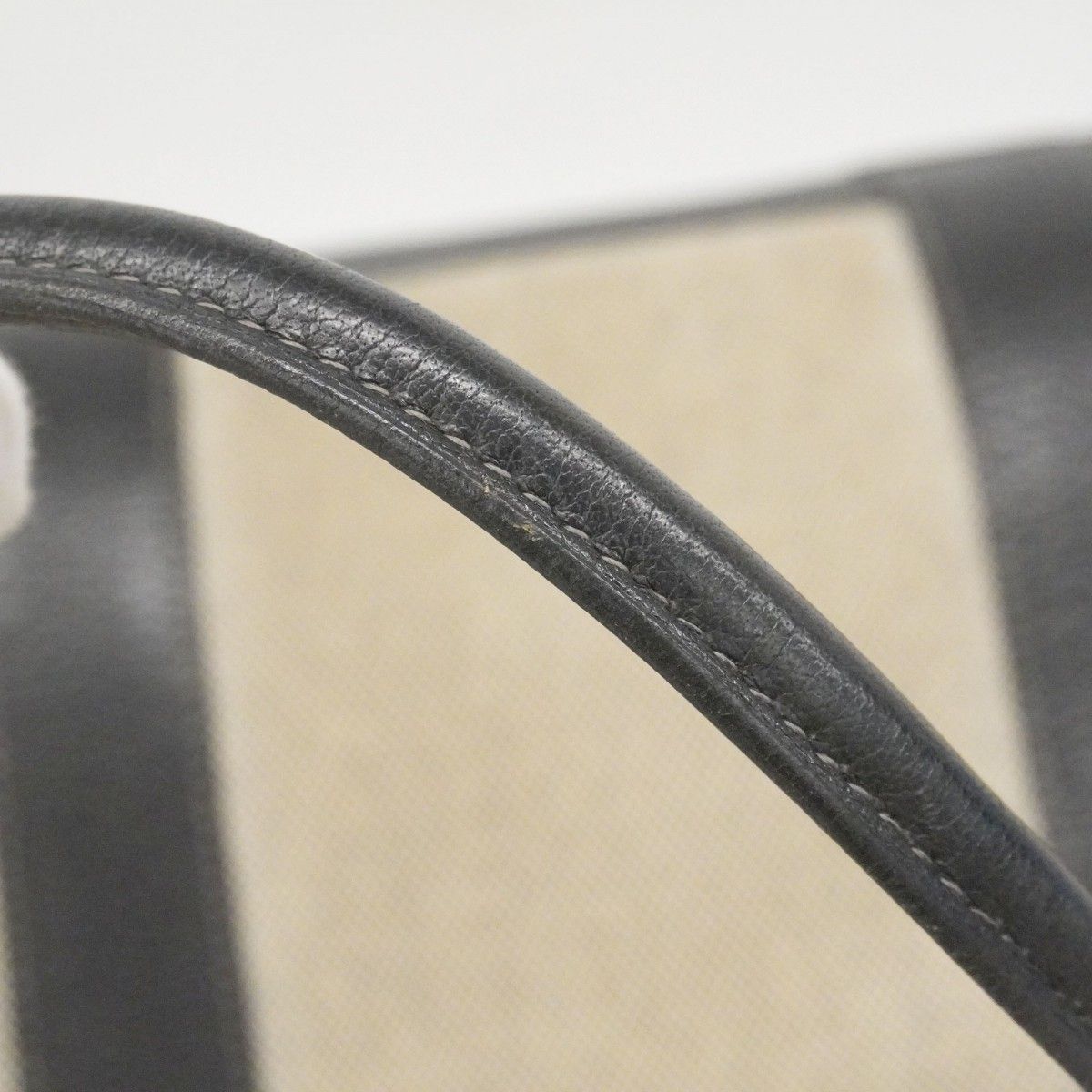 Hermes Tote Garden Party PM Toile Ash Black Silver — view 8