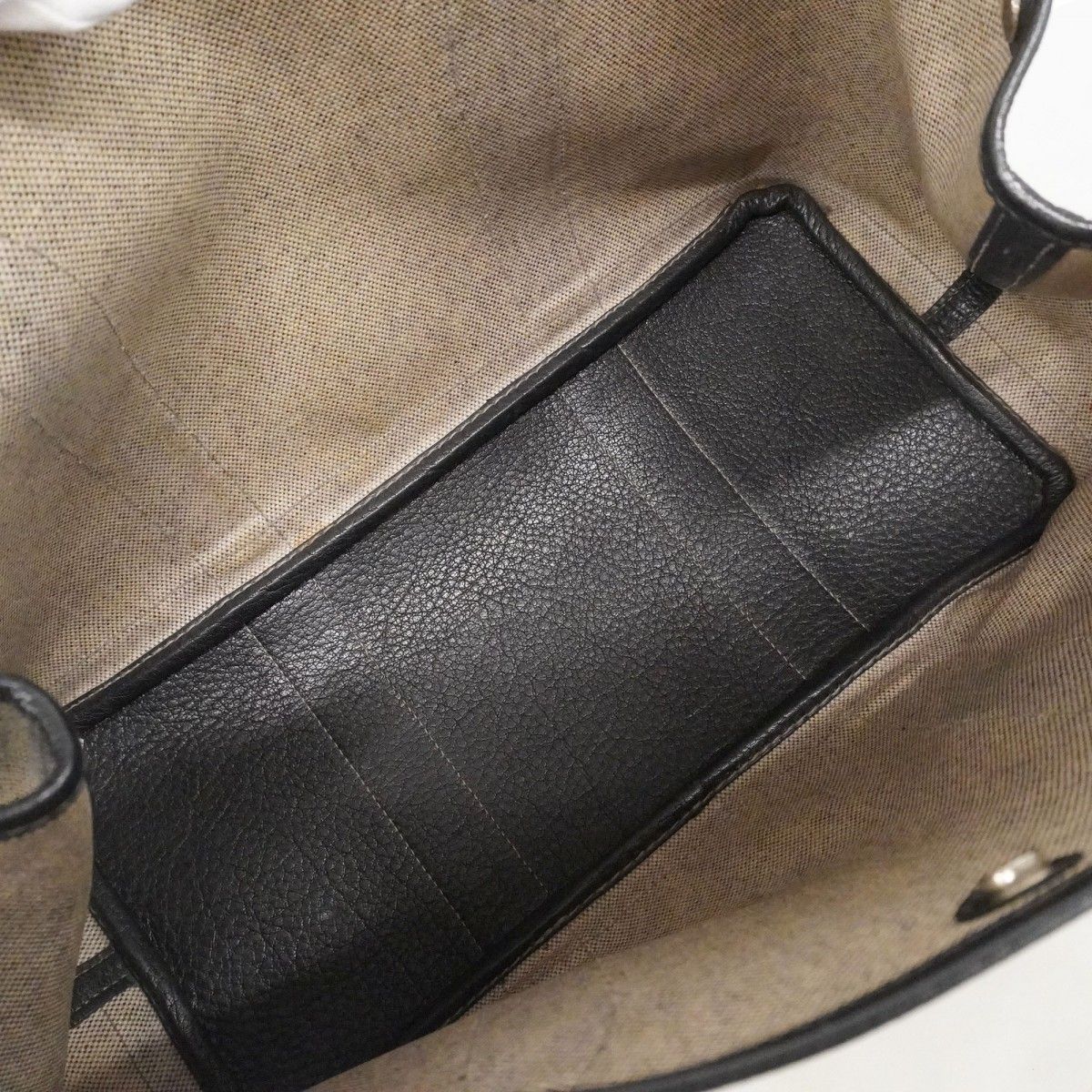 Hermes Tote Garden Party PM Toile Ash Black Silver — view 4