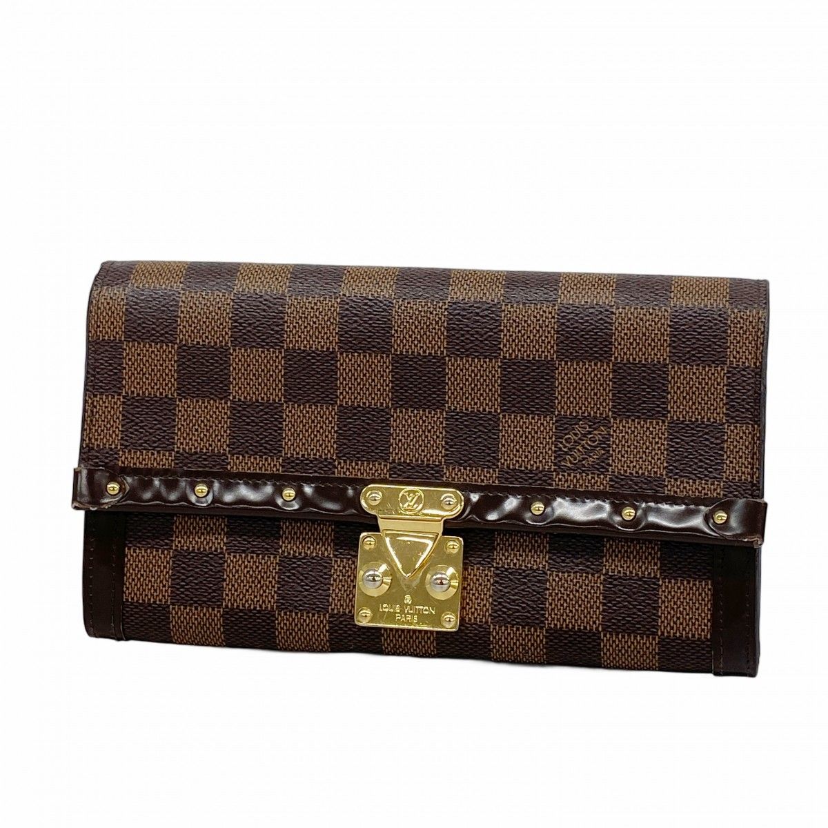 Louis Vuitton Wallet Damier Portefeuille Venice Ebene