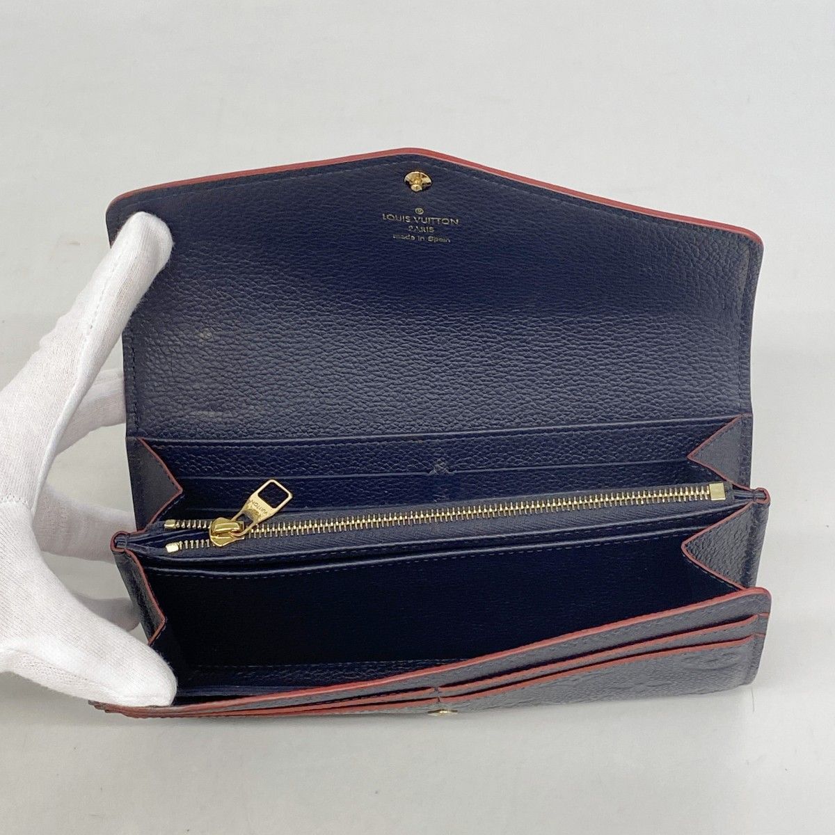 Louis Vuitton Wallet Monogram Empreinte Portefeuille Sarah Ge — view 3