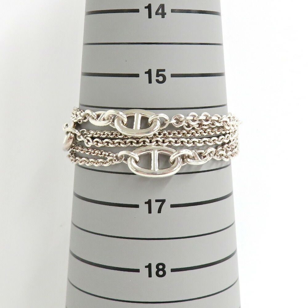 Hermes Bracelet Chaine D'ancre New Farandole Silver — view 9