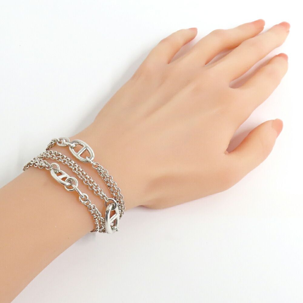 Hermes Bracelet Chaine D'ancre New Farandole Silver — view 8