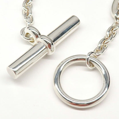 Hermes Bracelet Chaine D'ancre Farandole ST 15.5 cm Silver — view 3