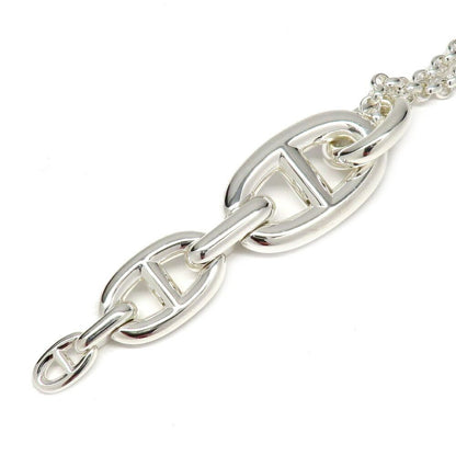 Hermes Necklace Chaine D'ancre Enchainee GM Silver — view 3