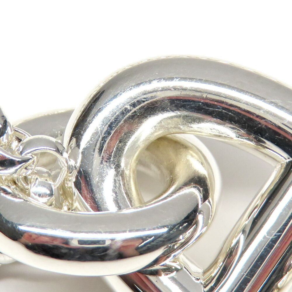 Hermes Necklace Chaine D'ancre Enchainee GM Silver — view 8