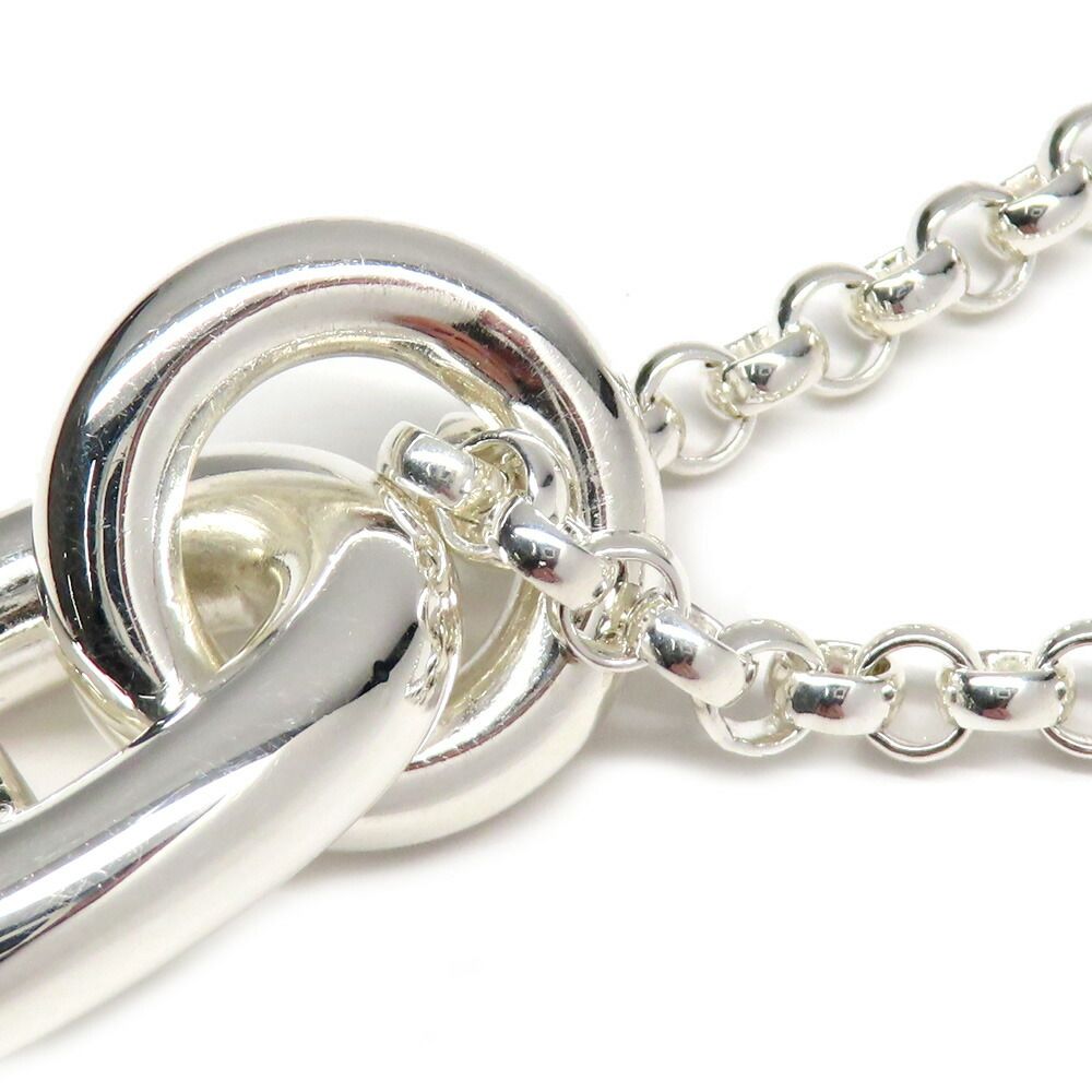 Hermes Necklace Chaine D'ancre Enchainee GM Silver — view 6